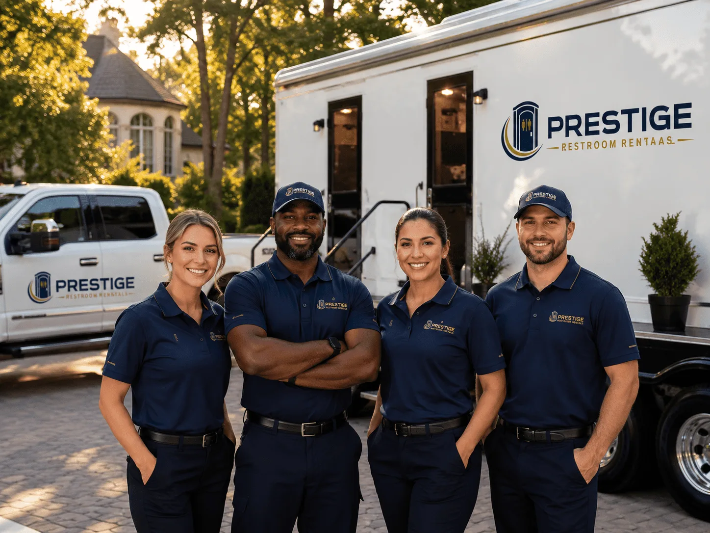 Trusted Luxury Portable Restrooms company in Anmoore, WV